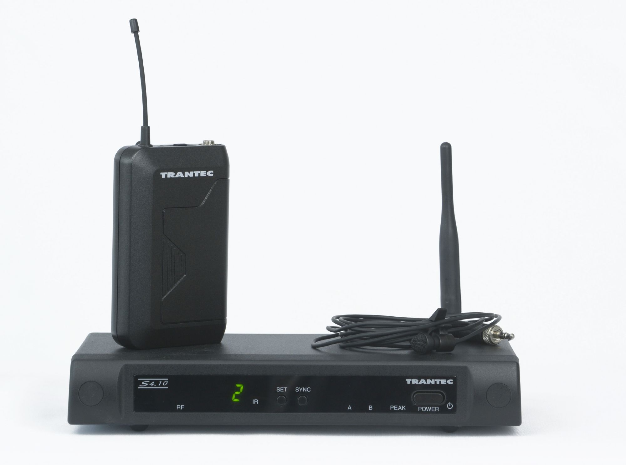 Súprava bezdrôtového mikrofónu Trantec S4.10-L-EB EC8
