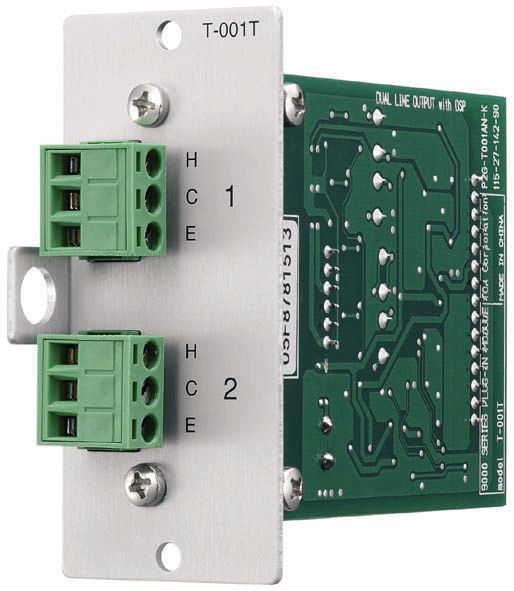 Modul výstupov TOA T-001T
