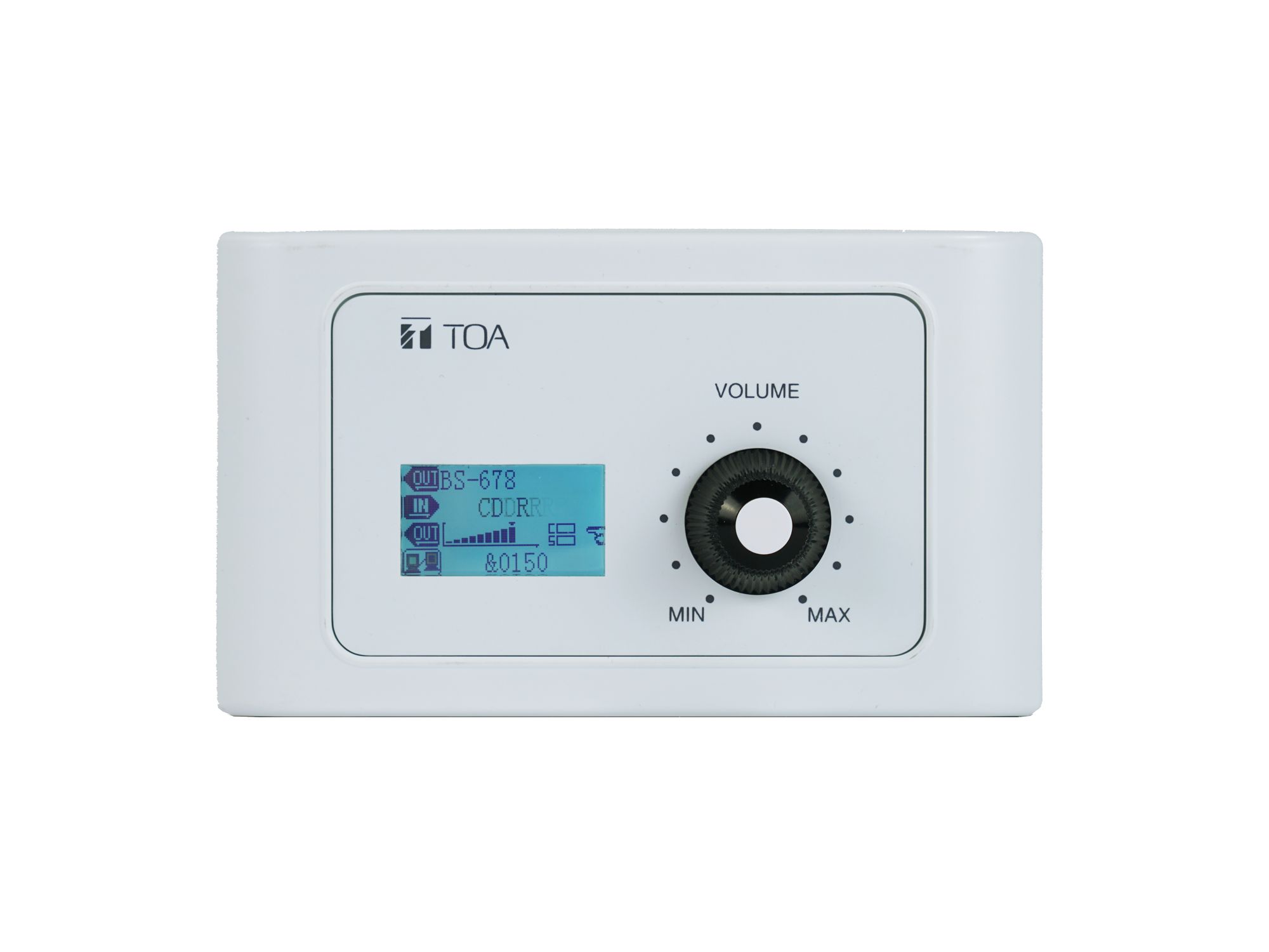 Riadiaci panel na stenu TOA M-800RC